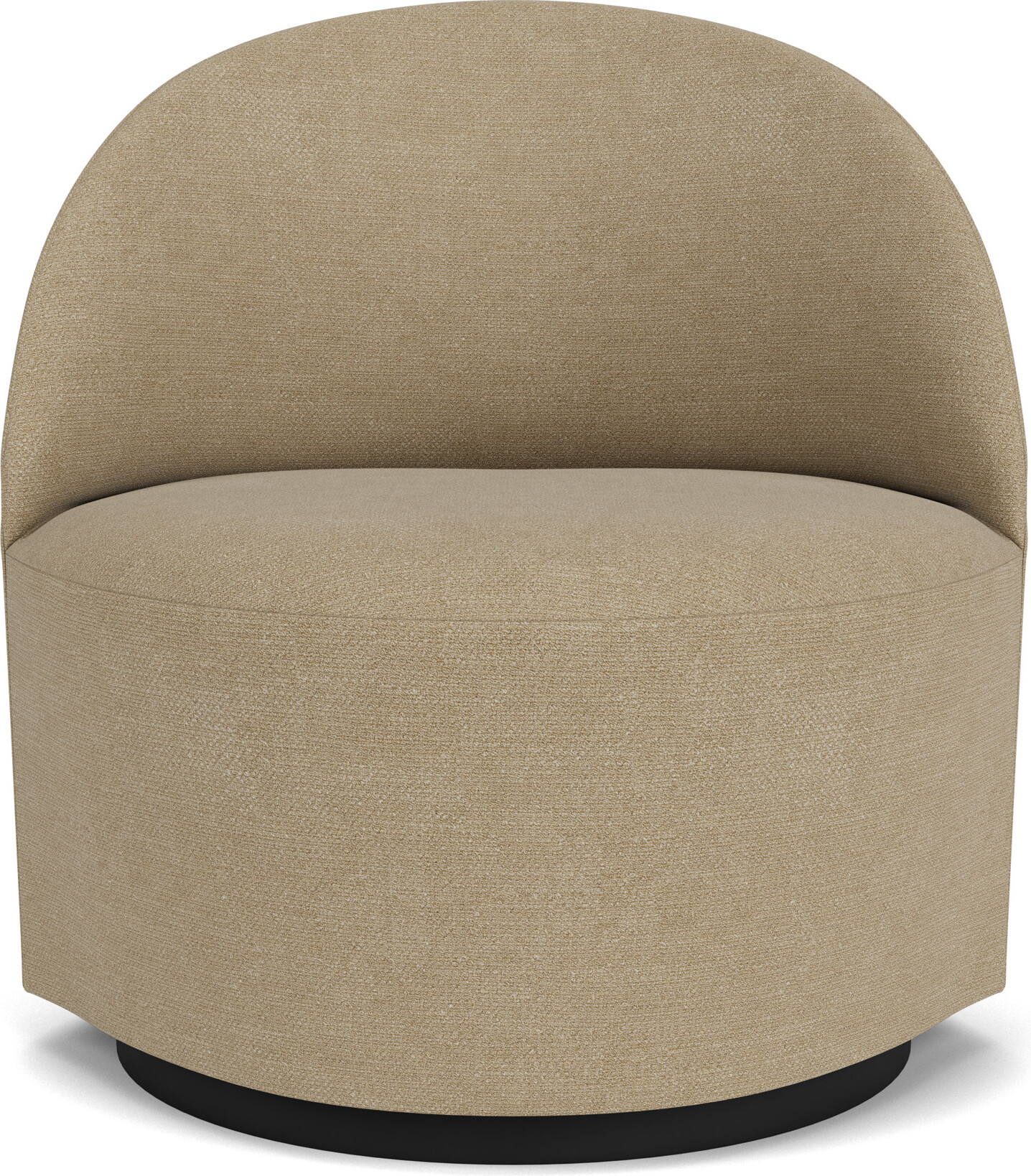 Tearoom Swivel Bouclé Drehsessel 72,5 cm beige