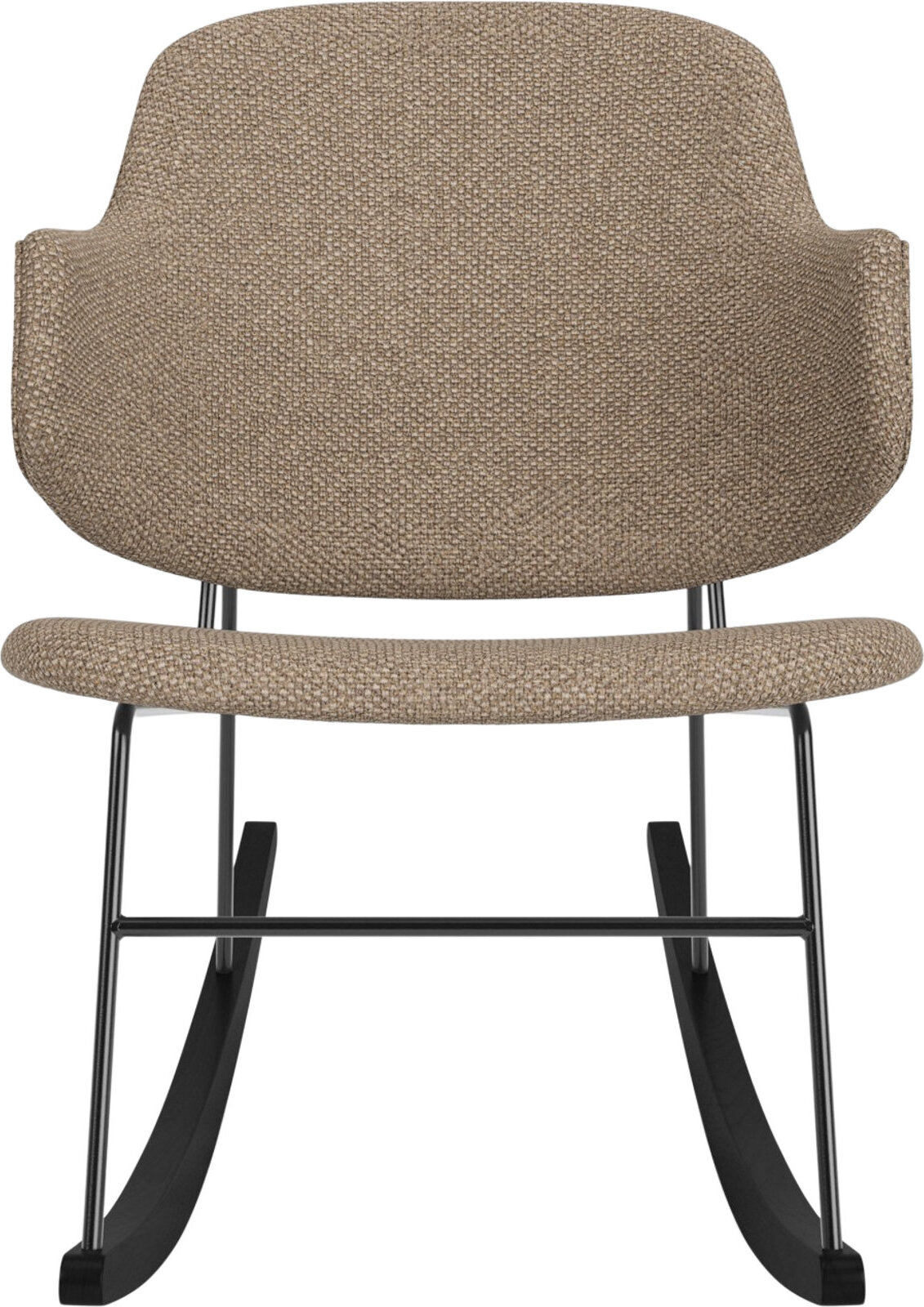 The Penguin Schaukelstuhl gepolstert, beige