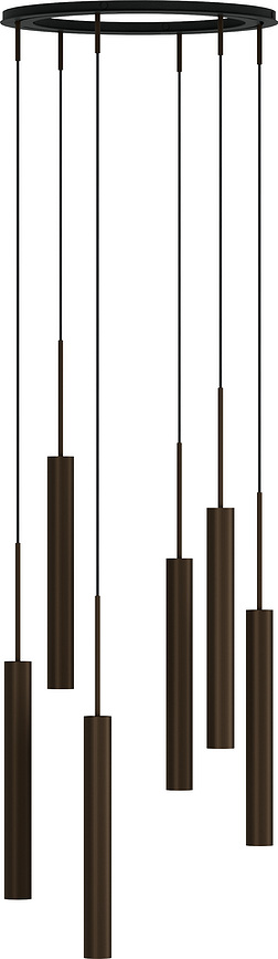 Tubulaire Suspension 6 lumières