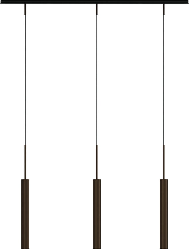 Tubulaire Viseća Lampa trostruka 130 cm