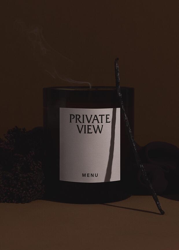 Vela aromática Olfacte Midnight Soak, 10 cm