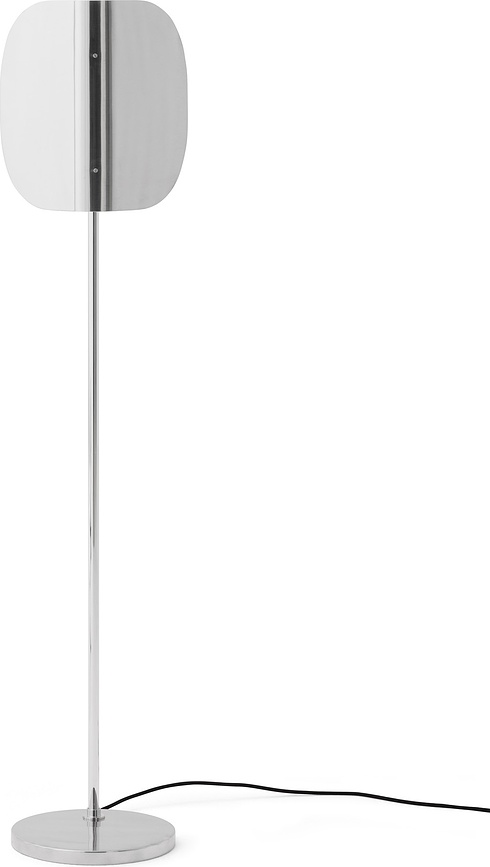 Wing gulvlampe 115 cm, brun