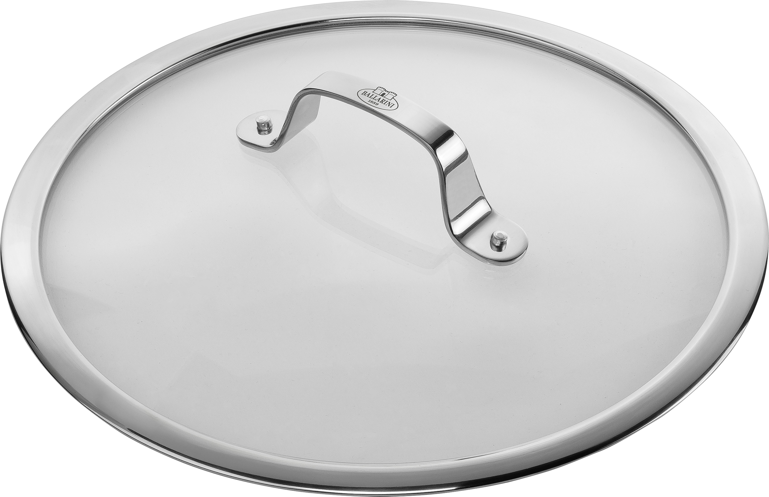Ballarini - Pot 2 handles with lid cm. 24 - induction - ALBA