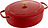 Bellamonte Cocotte ovale 6,5 L, rouge