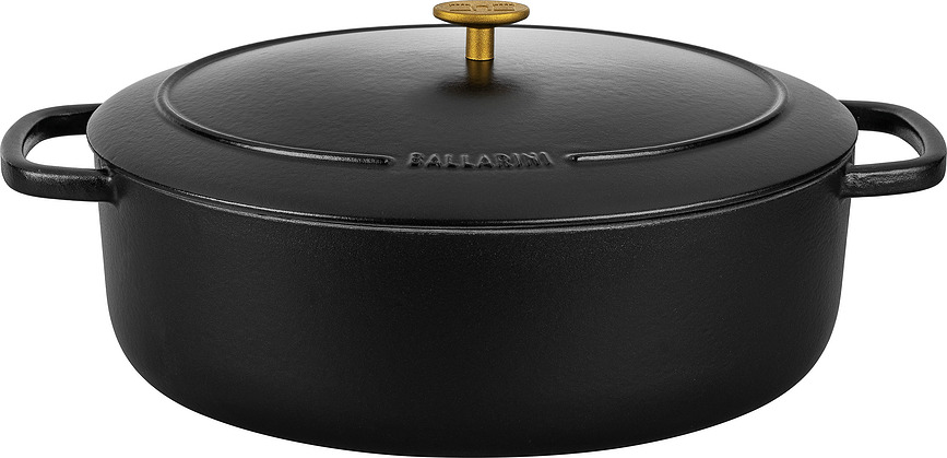 Bellamonte Marmite ovale 7,5 L, ivoire