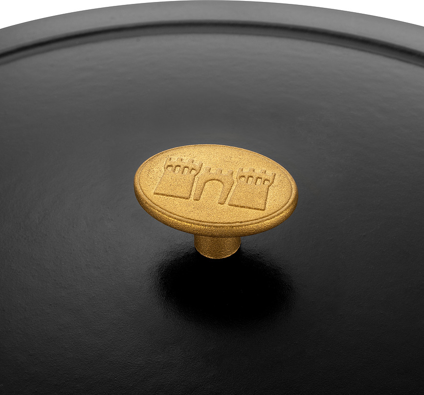 Bellamonte Marmite ovale 7,5 L, ivoire