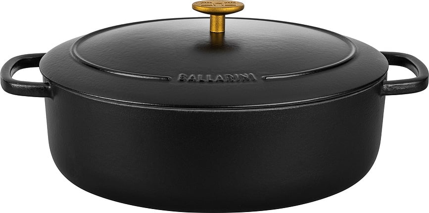 Bellamonte Lonac ovalni 5,5 l crni