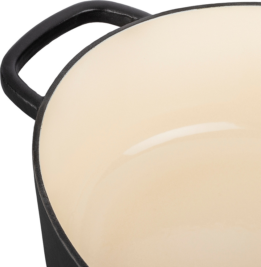 Bellamonte oval gryde 2,2 l, sort