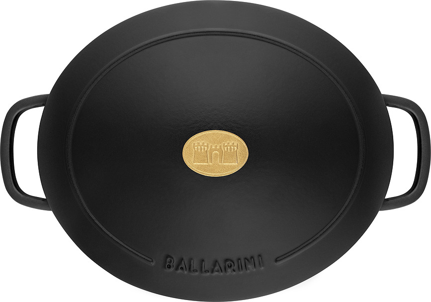 Bellamonte oval gryde 2,2 l, sort