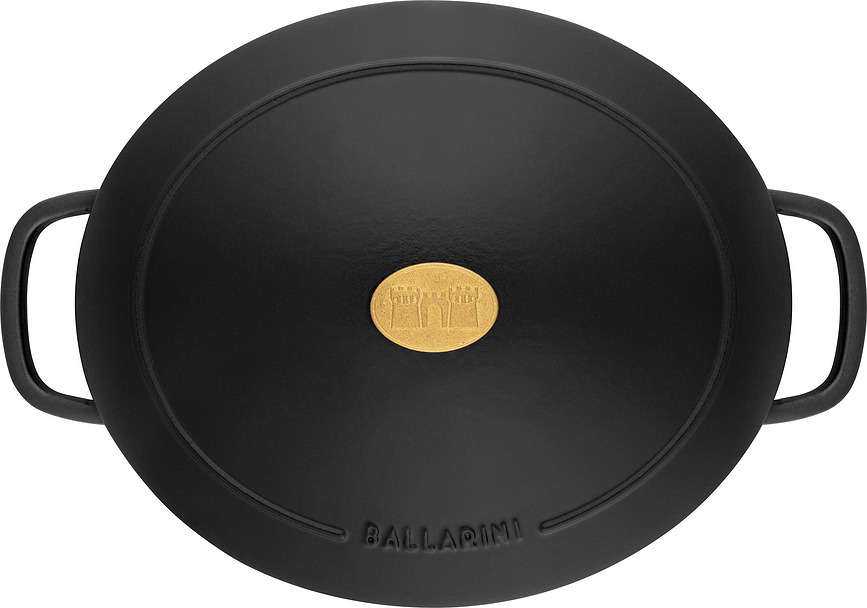 Bellamonte oval gryde 4,5 l, sort
