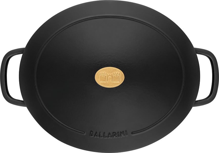 Bellamonte oval gryde 5,5 l, rød