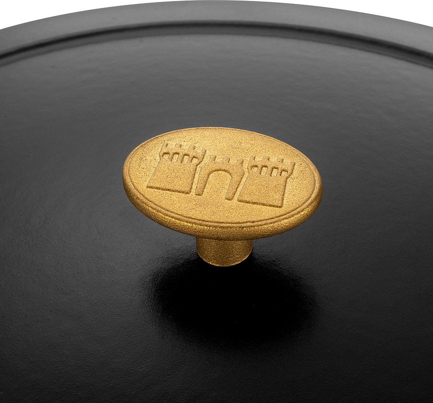 Bellamonte oval gryde 5,5 l, rød
