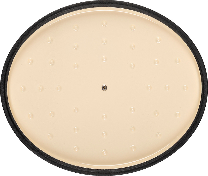 Bellamonte oval gryde 6,5 l, rød