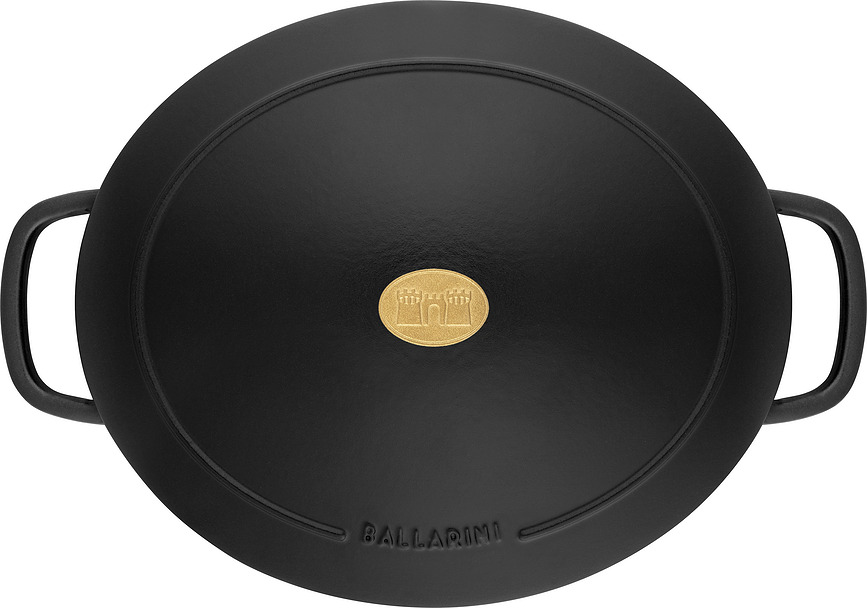Bellamonte oval gryde 6,5 l, rød