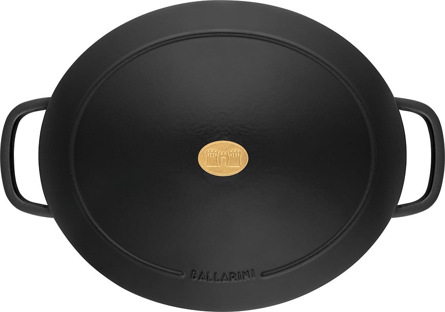 Bellamonte oval gryde 7,5 l, elfenben