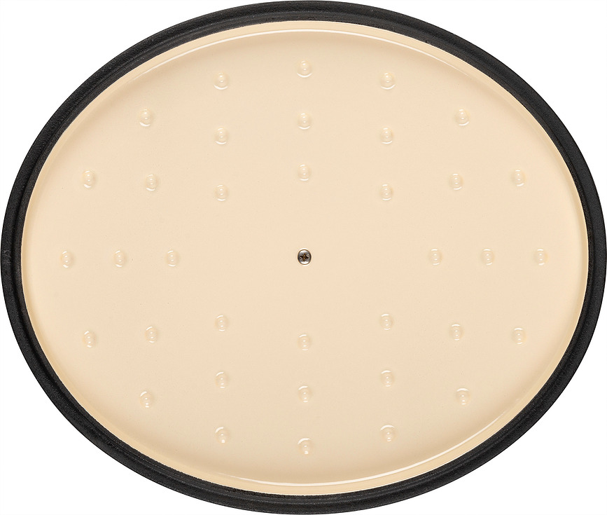 Bellamonte oval gryde 7,5 l, elfenben