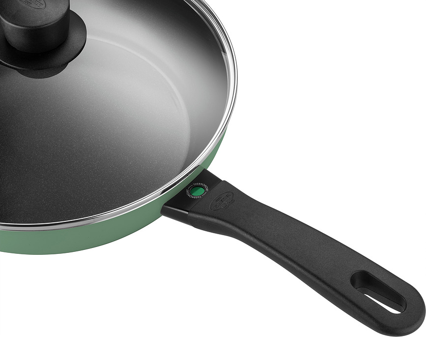 Caprera Sauté Tava s poklopcem 28 cm zelena