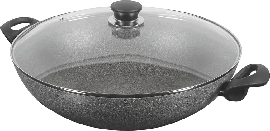 Ferrara Wok 36 cm mit Haltegriffen