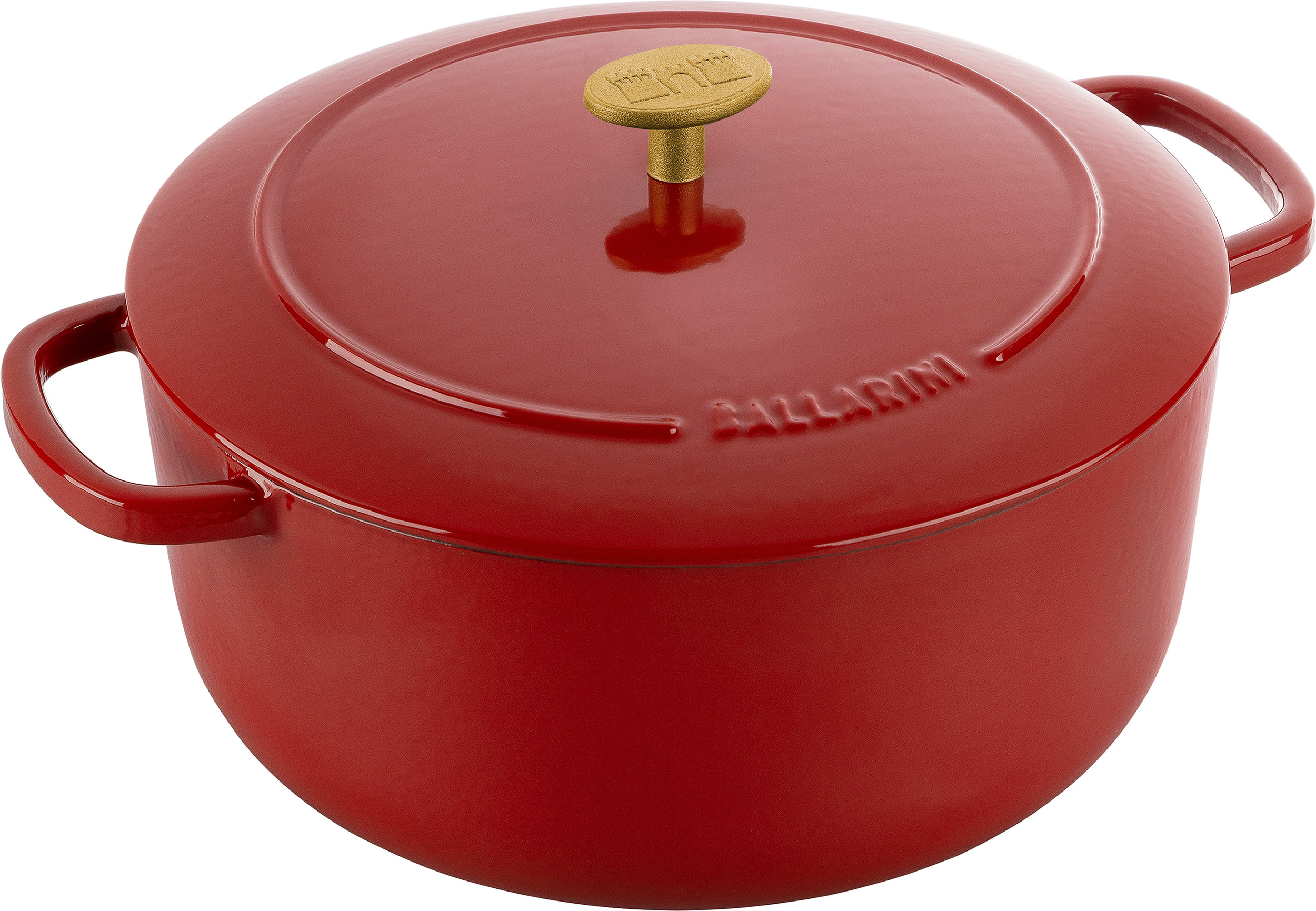 Garnek Bellamonte 5,5 l czerwony