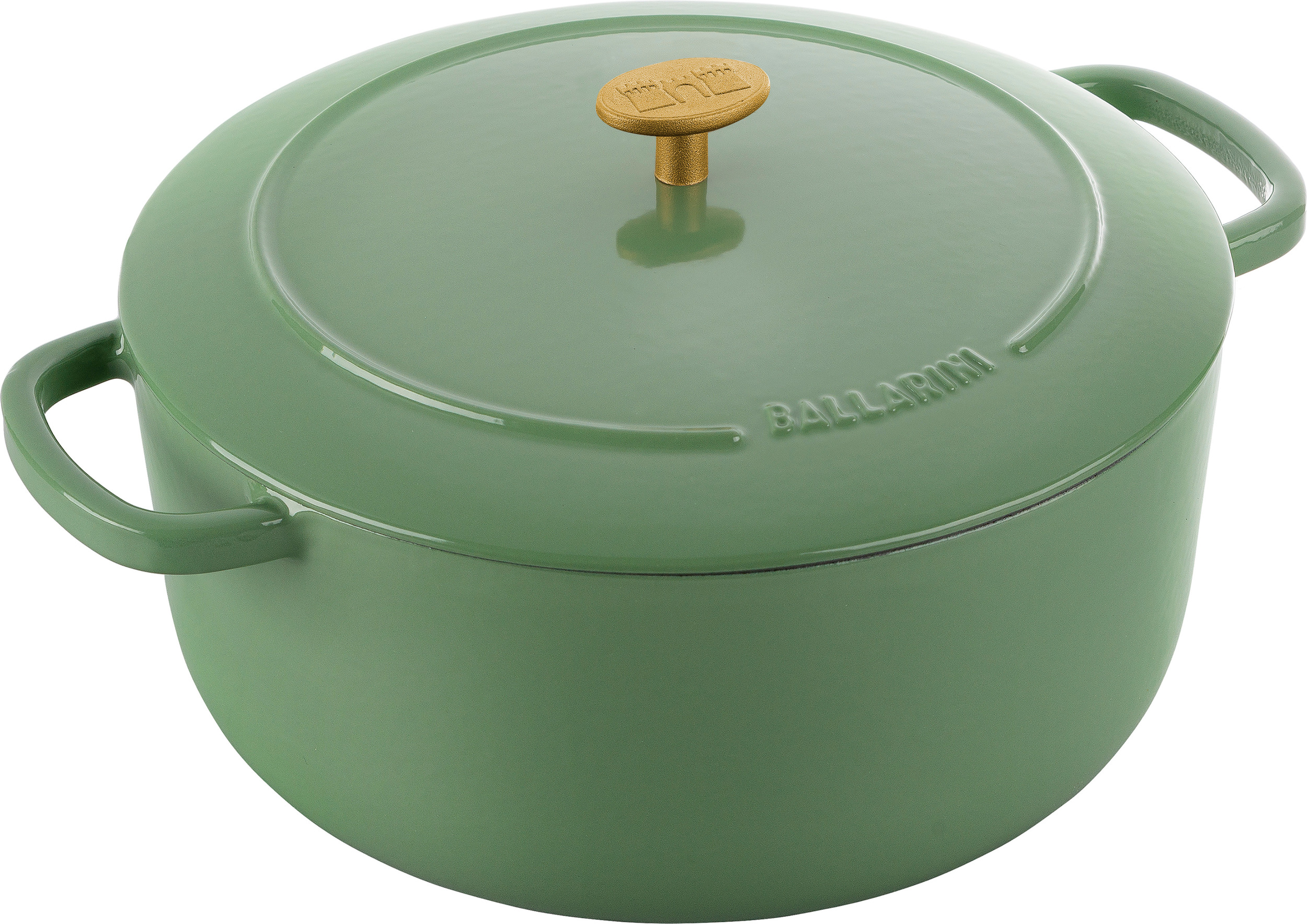 Garnek Bellamonte 7 l zielony
