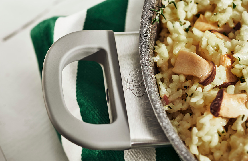 Murano Globoka Ponev z ročaji, 28 cm