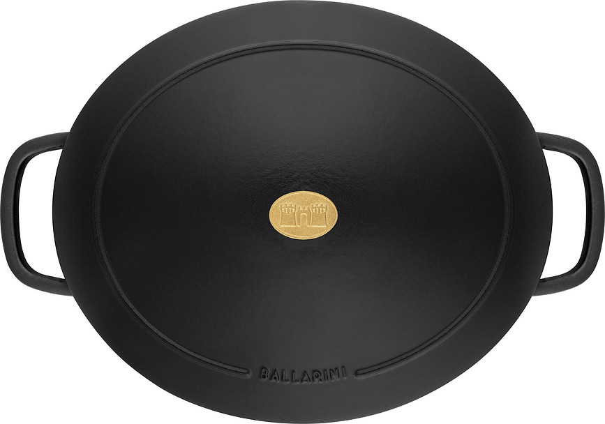 Olla ovalada Bellamonte, 7,5 L, marfil