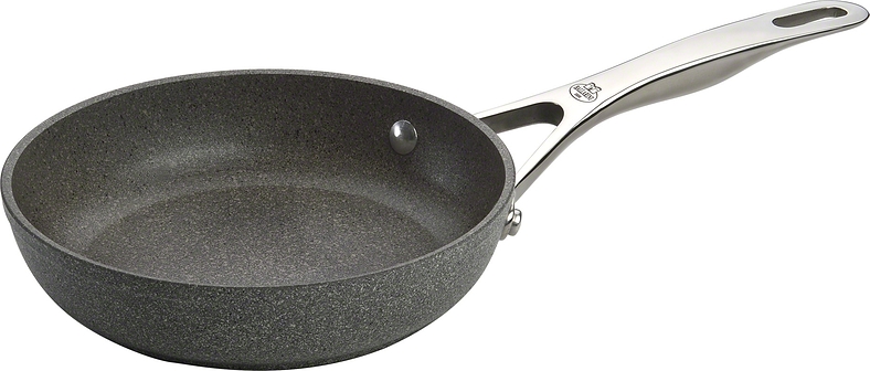 Wok BALLARINI Granitium 36 Cm - Antiadhésif Renforcé, Compatible Induction, Avec Couvercle Verre
