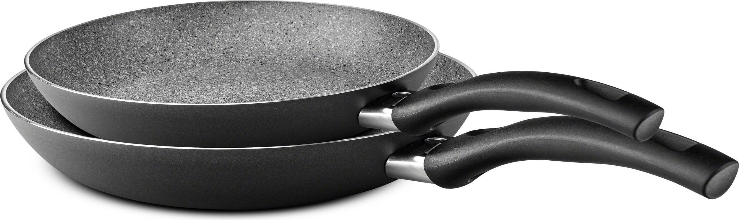 Patelnie Bologna Granitium 24 cm + 28 cm 2 szt.