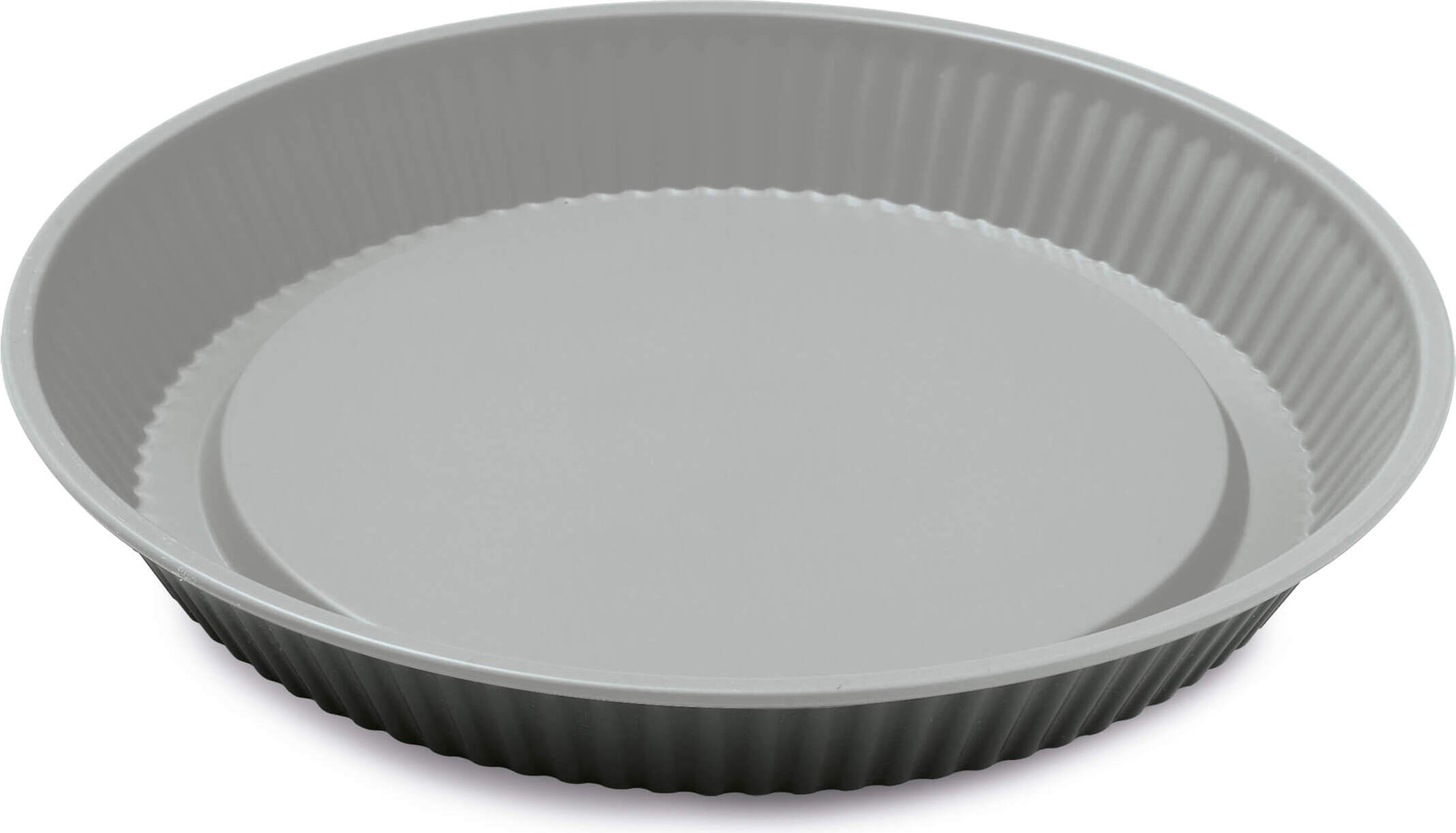 Patisserie Backform niedrig 28 cm, silber