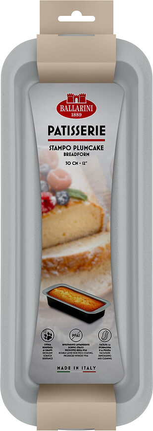 Patisserie Kalup za Kruh 30 cm srebrno-crni