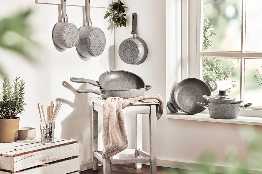 Sartén profunda Murano, 24 cm, con asas