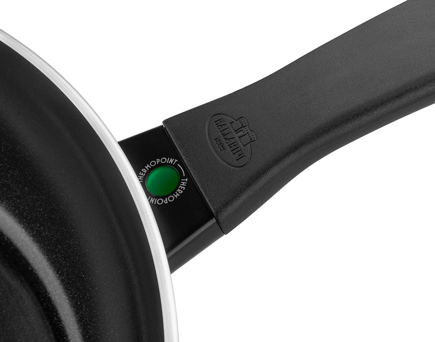 Sartén Sauté Caprera, 28 cm, verde, con tapa