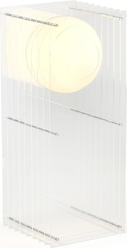 Лампа Lop Rectangle L прозора