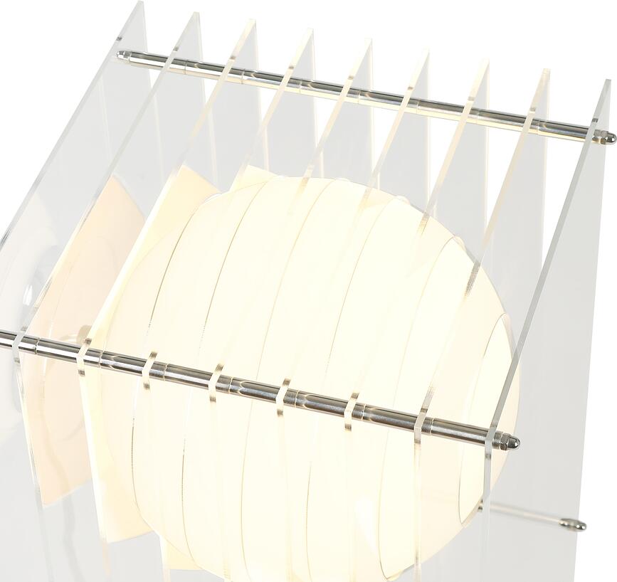 Lampada Lop Rectangle L rossa