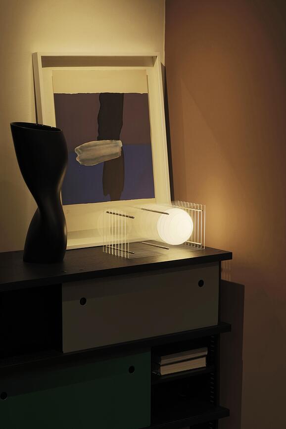 Lampada Lop Rectangle S arancione