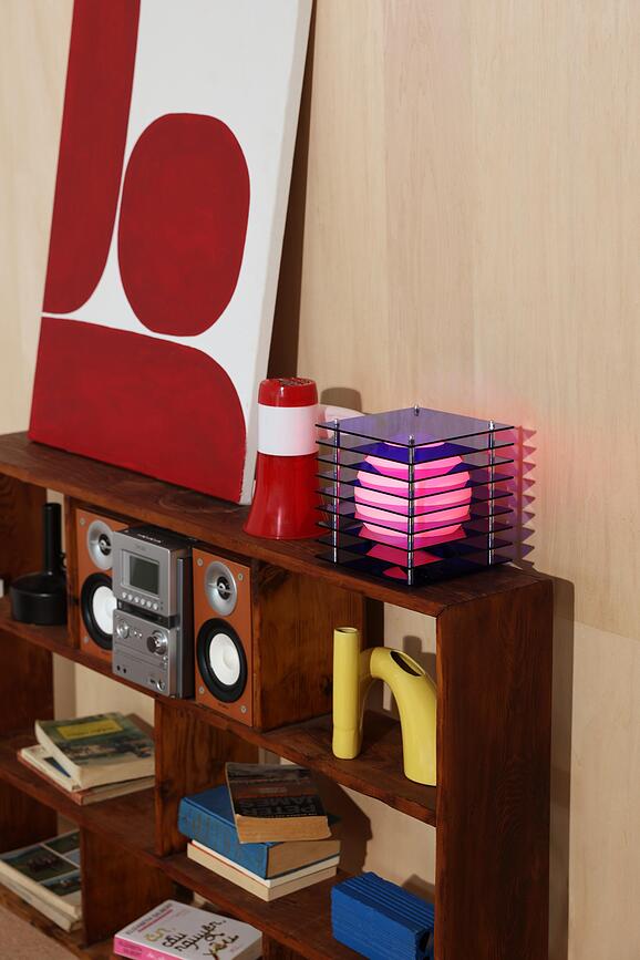 Lampada Lop Square S arancione