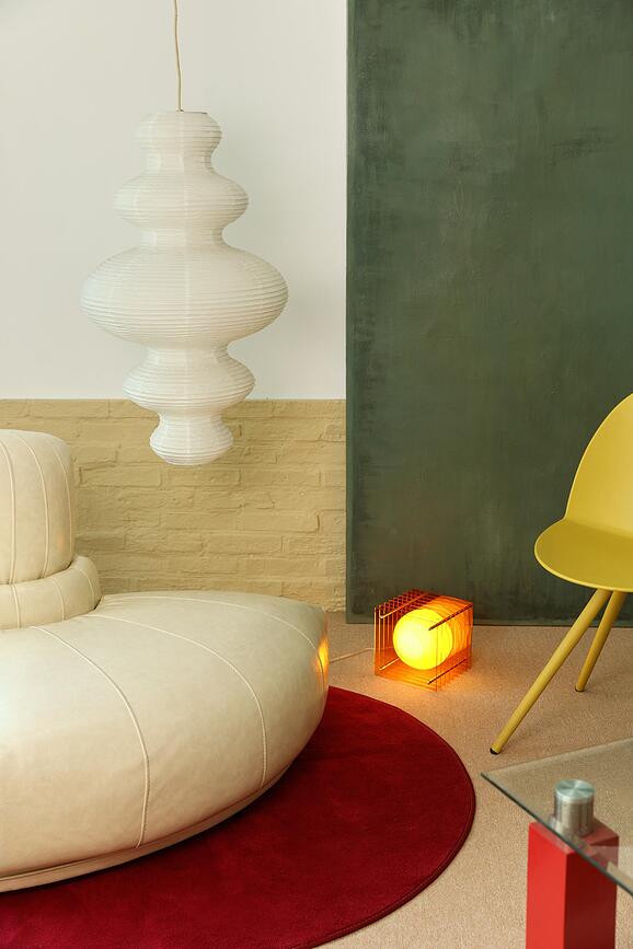 Lampada Lop Square S arancione