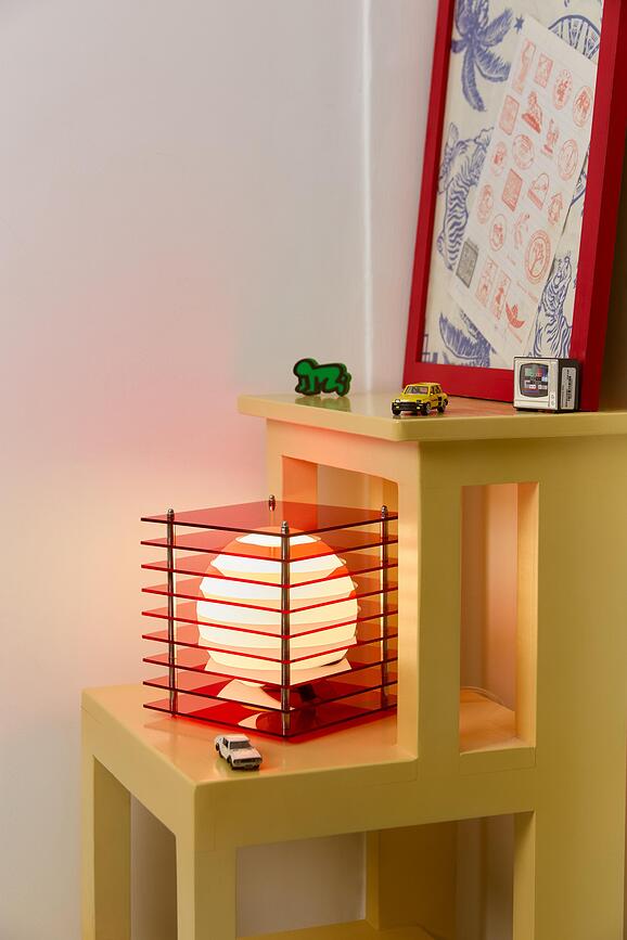 Lampada Lop Square S arancione