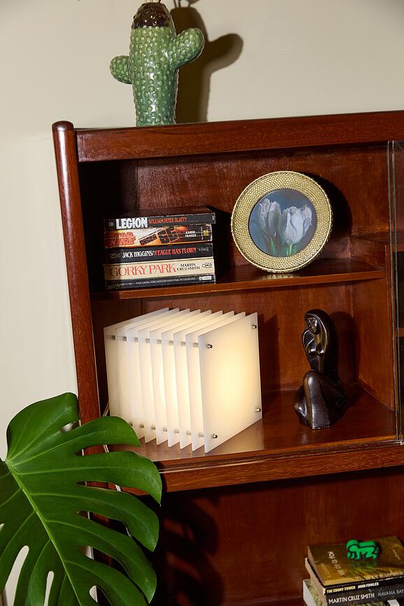 Lampada Lop Square S arancione