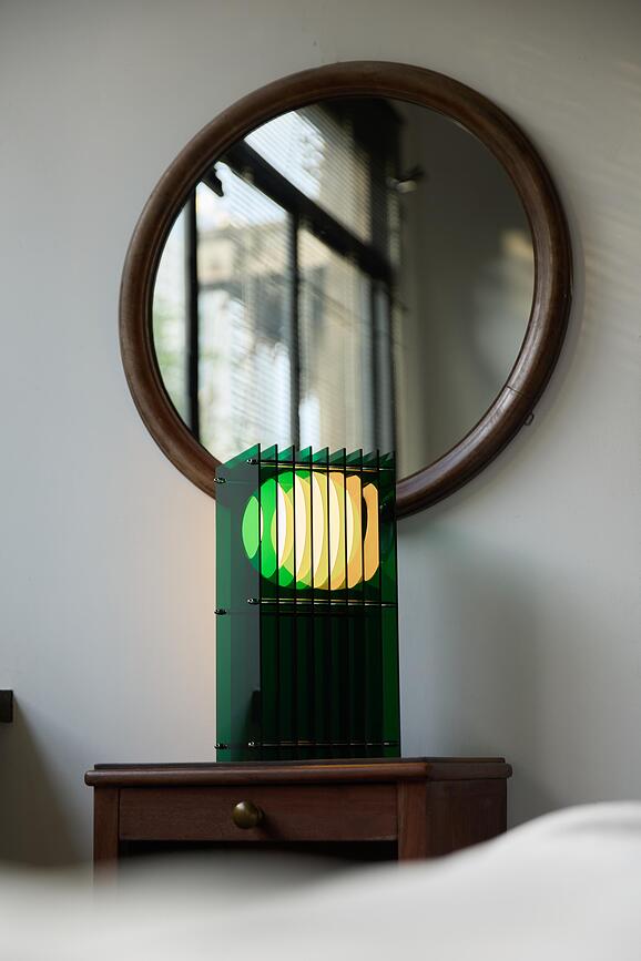 Lampe Lop Rectangle S orange