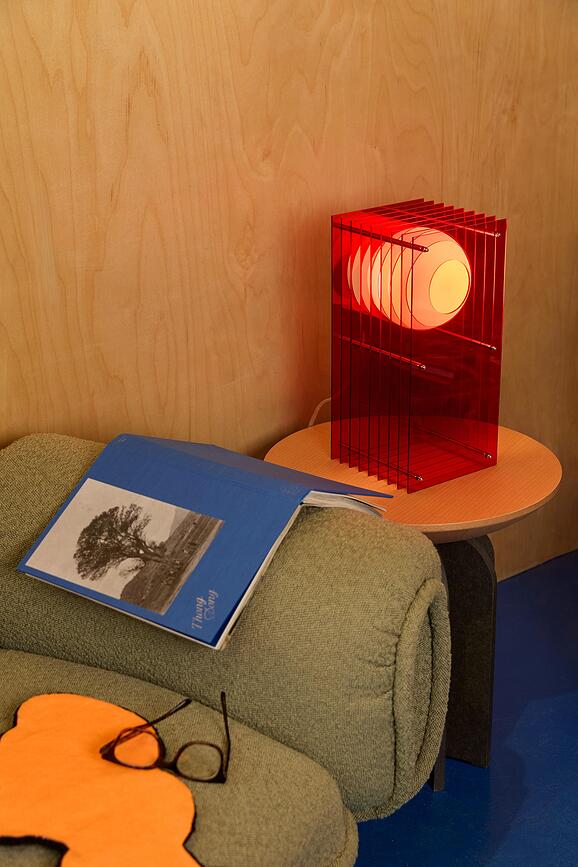 Lampe Lop Rectangle S orange