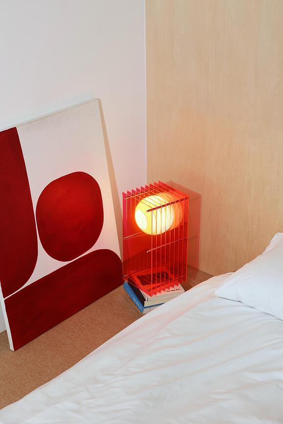Lampe Lop Rectangle S orange