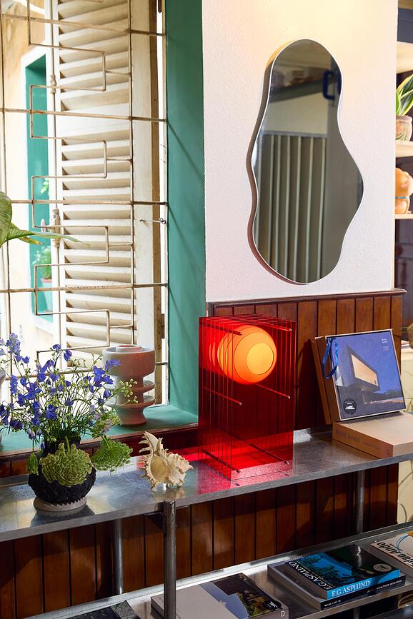 Lampe Lop Rectangle S orange