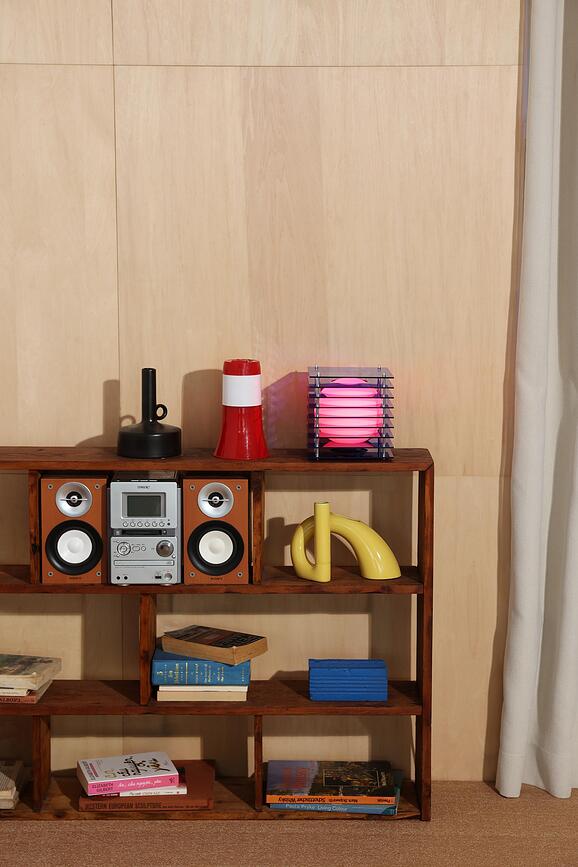 Lampe Lop Square S orange
