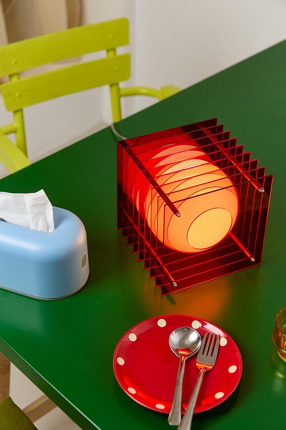 Lampe Lop Square S orange