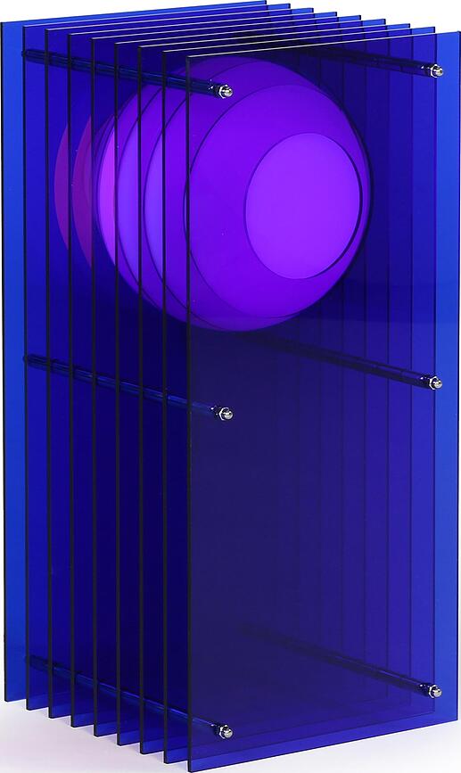 Lop Rectangle S lampe, blå