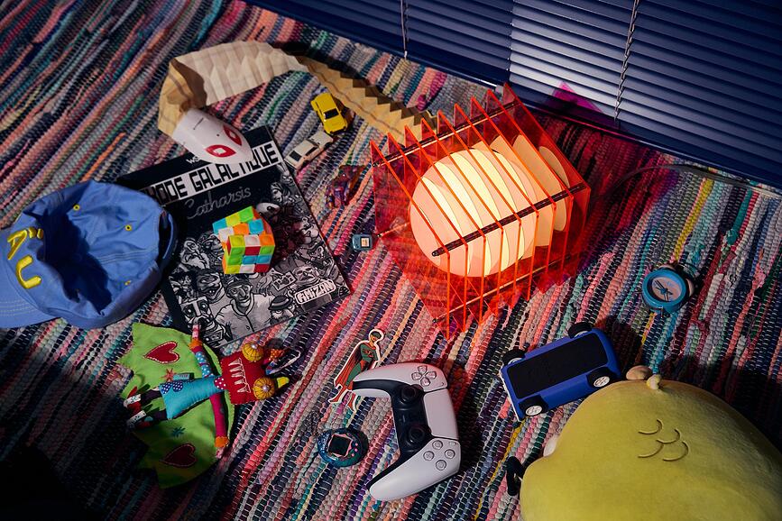 Lop Square S lampe, orange