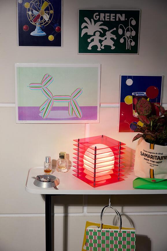 Lop Square S lampe, orange