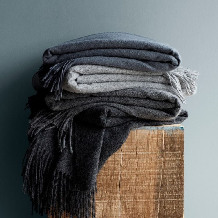 Plaids doux. Un cocon de douceur.