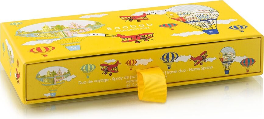 Brumas Perfumadas My First Baobab, aromas Saint-Tropez y Miami, Pack de 2 unidades